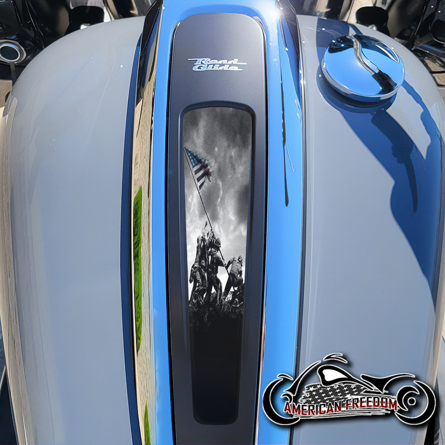 Harley 2021+ Street & Road Glide Dash Insert - Iwo Jima